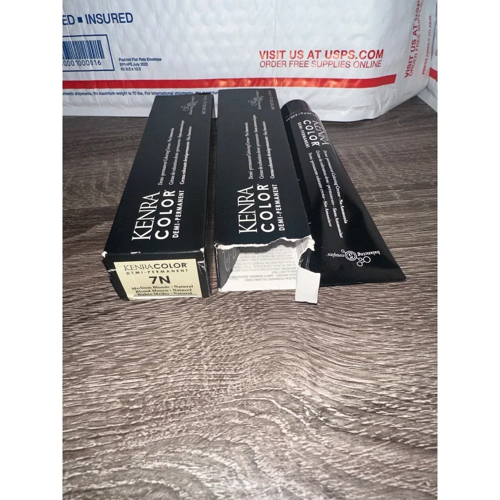 Kenra‎ Color Demi Permanent Coloring Creme 7N Medium Blonde Natural hair color